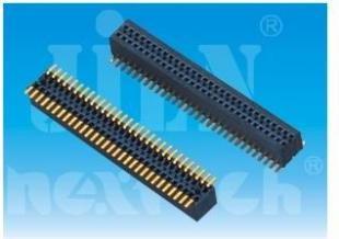 供應(yīng)0.8*1.2mmFemale Header,DualRow_電子元器件